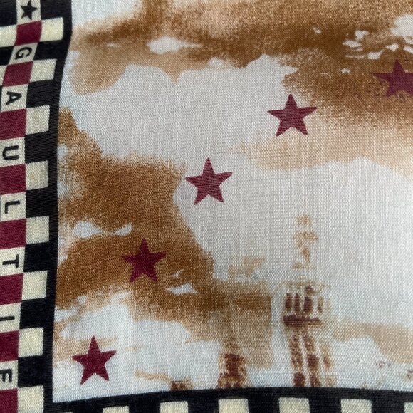 Rare Vintage Jean Paul Gaultier Scarf - Picture 9 of 11